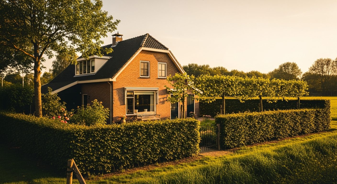 Vrijstaande Nederlandse woning op eigen kavel — energielabel vrijstaande woning