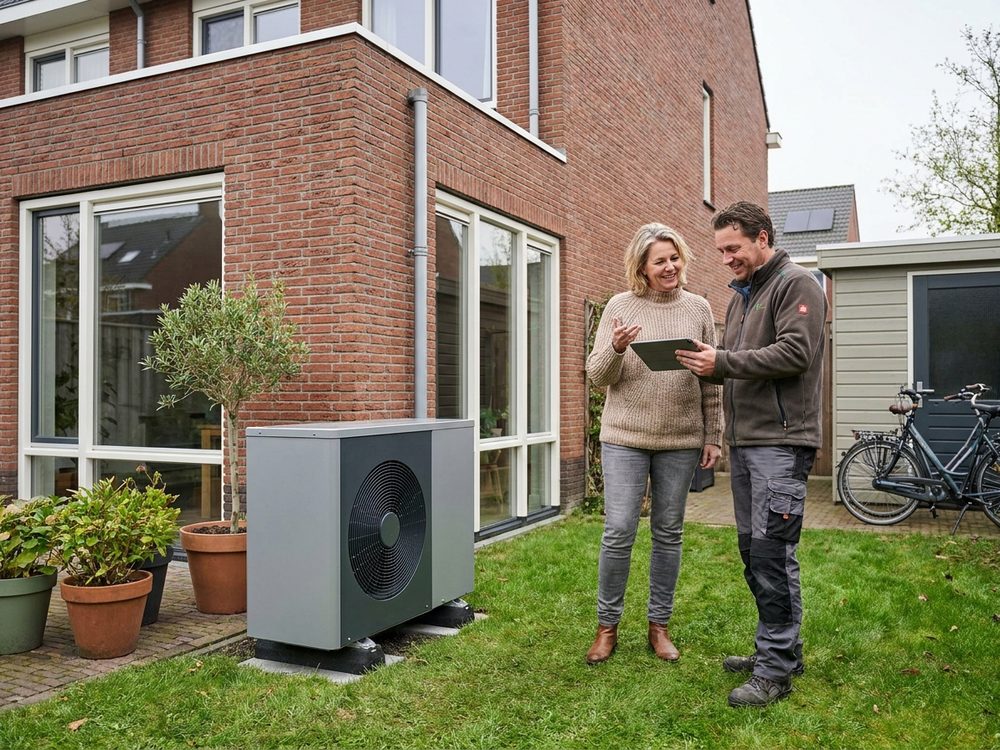Verduurzamen van een vrijstaande woning met een warmtepomp