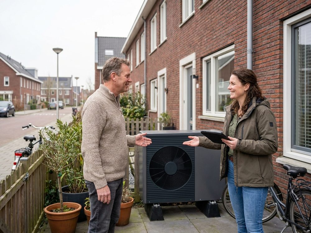Verduurzamen van een woning met een warmtepomp